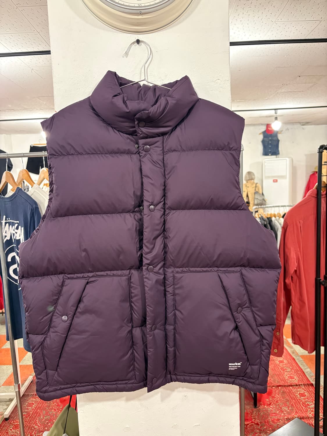 마크엠 패딩조끼 상품이미지1