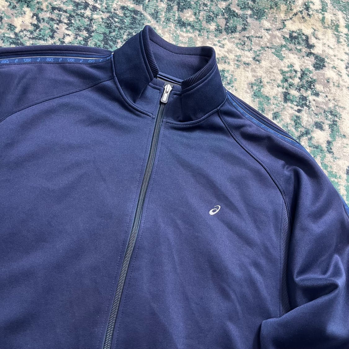 Asics Jpn 아식스 올드스쿨 사이드 로고 트레이닝 집업 자켓 100 상품이미지3