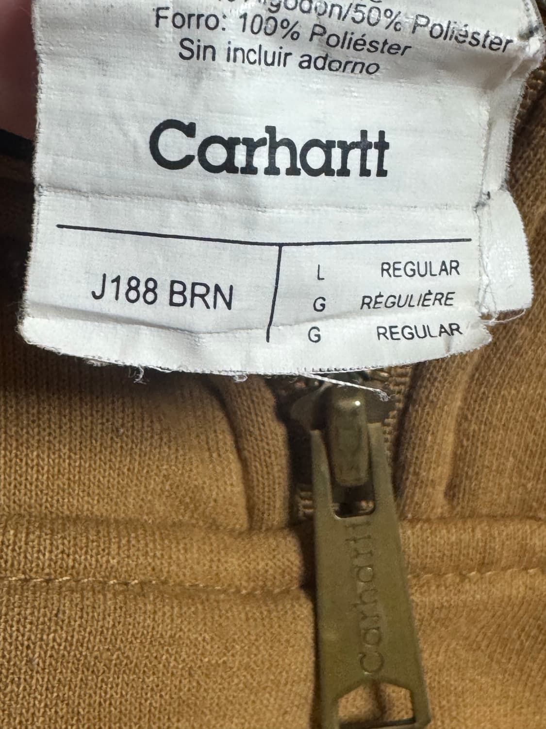 칼하트 빈티지 하프집업 후디 상품이미지4