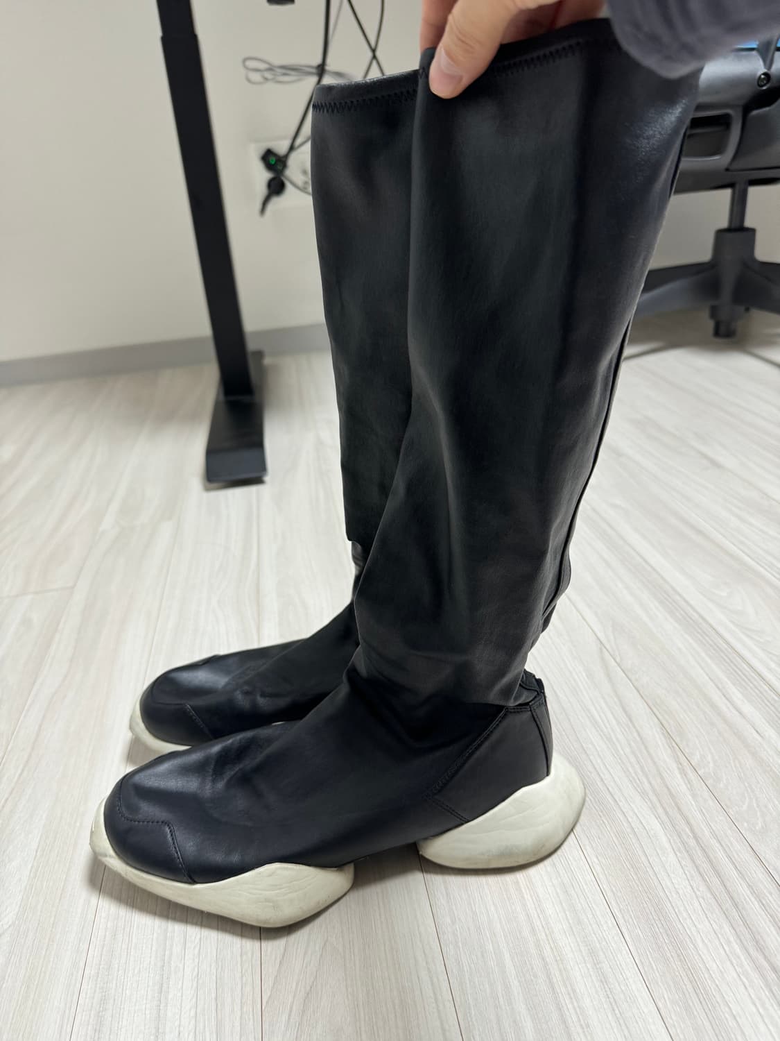 릭오웬스 아디다스 러너 스트레치 부츠 상품이미지2