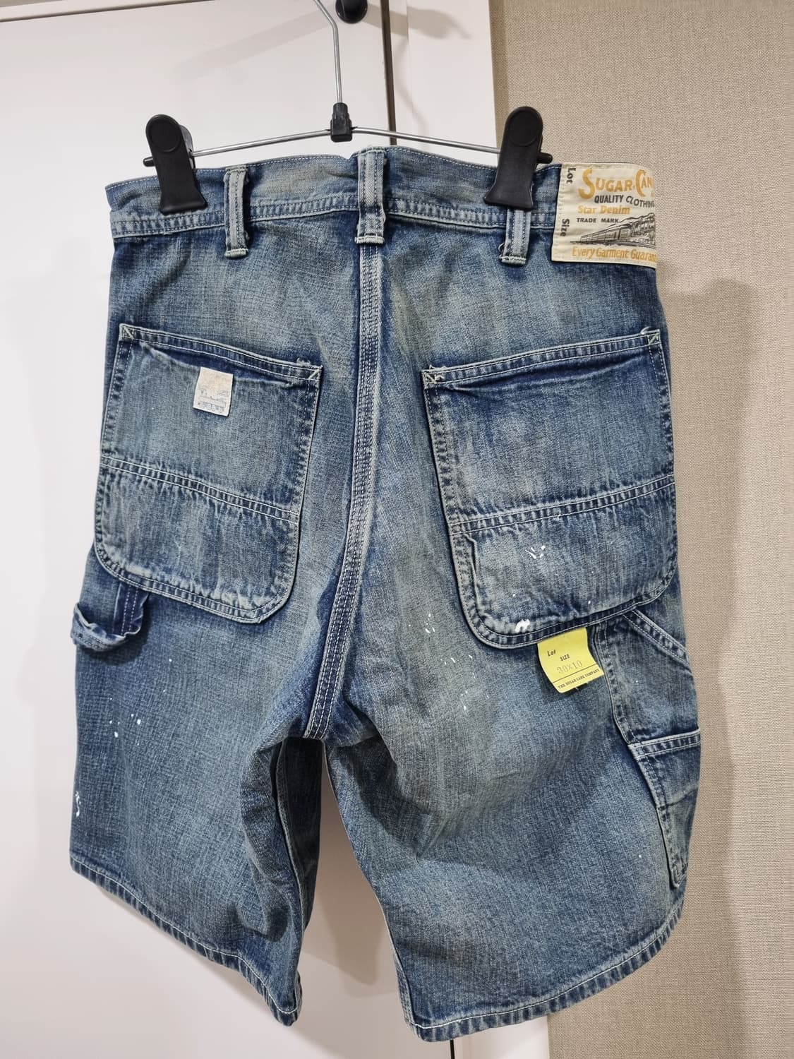 슈가케인 데님 쇼츠 반바지 워시드  SC52568 30사이즈 상품이미지2