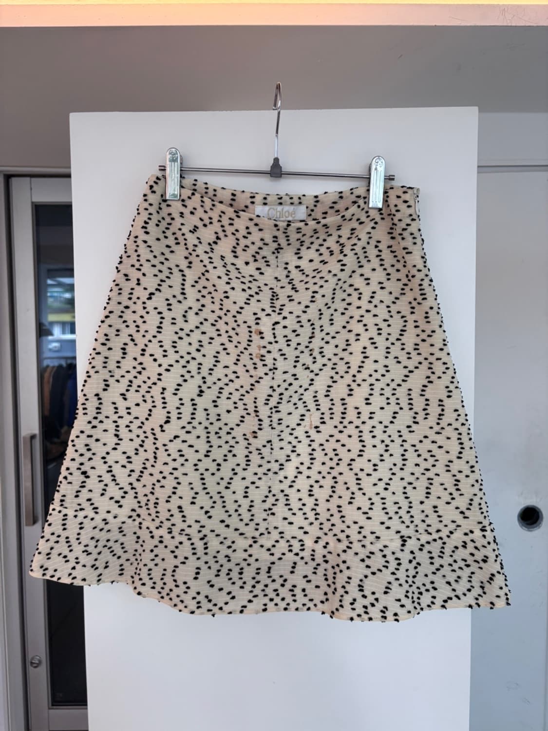 Vintage Chloe Wool Skirt 상품이미지1