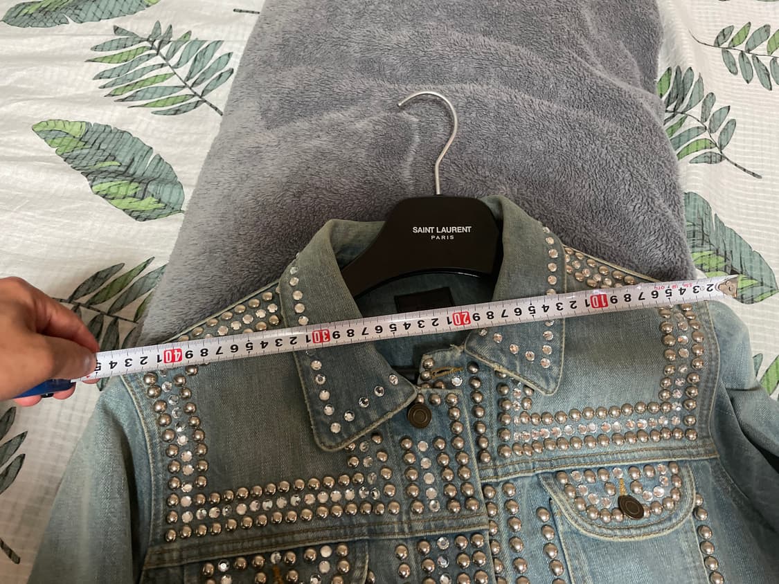 생로랑크리스탈청자켓 상품이미지2