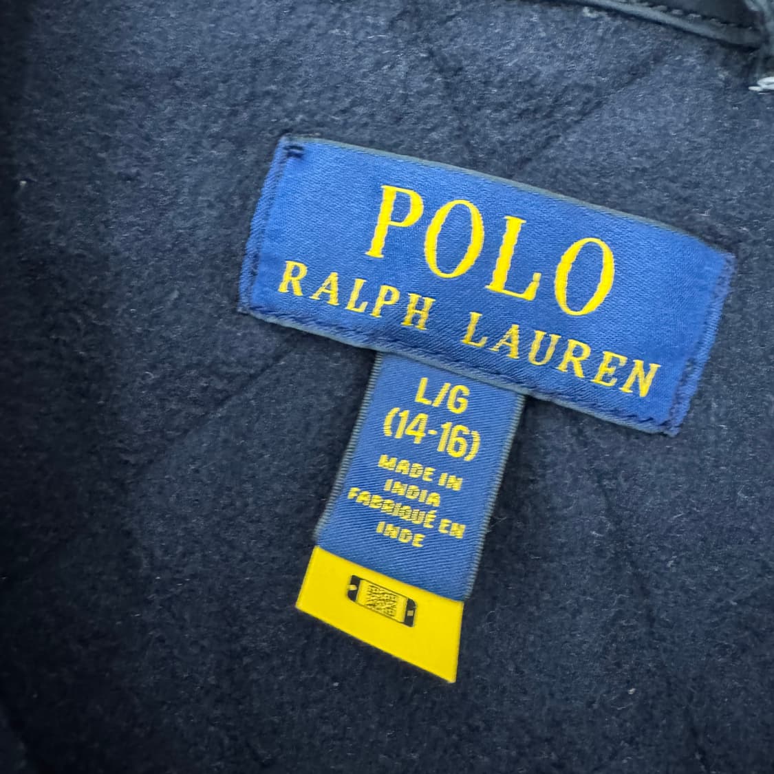 여성용 L 폴로 랄프로렌 네이비 퀼팅 베스트  상품이미지5