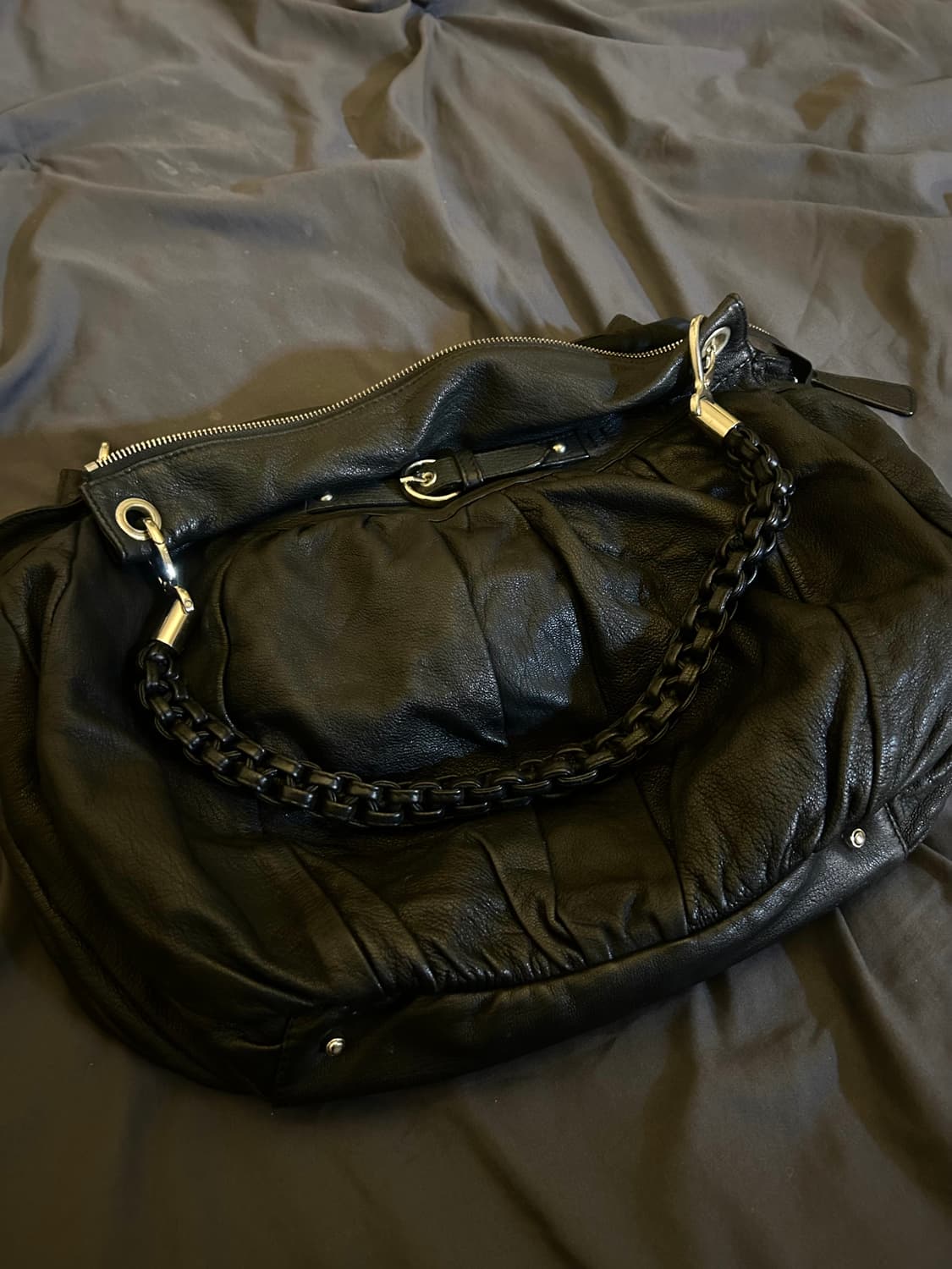 Sheep skin Leather Sholder Bag 상품이미지2