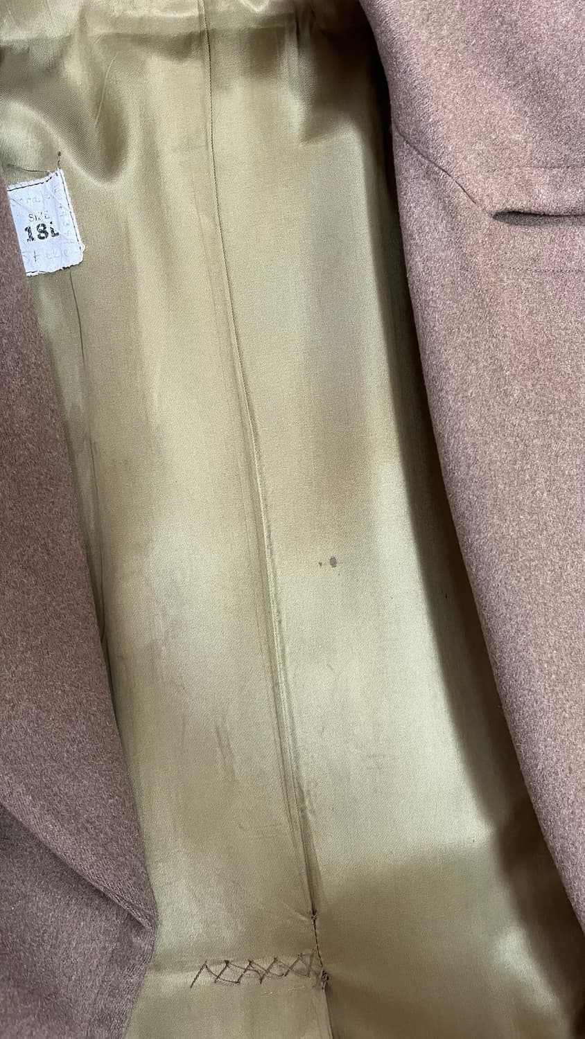 40s 미군 빈티지 더블브레스티드 코트 상품이미지5