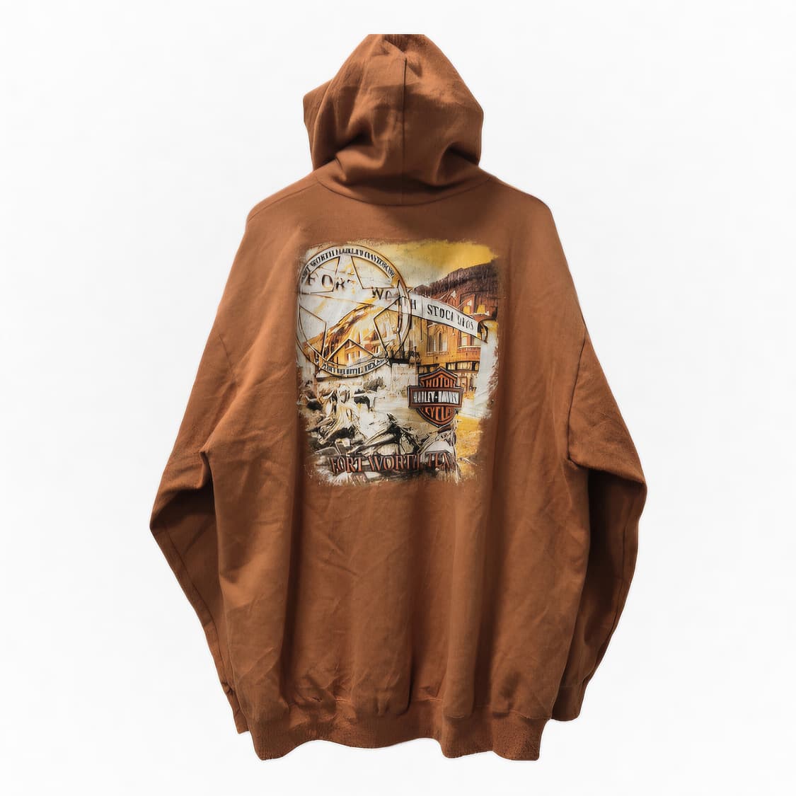 HD 할리데이빈스 전ㆍ후면 프린팅 후드집업 XL 상품이미지6