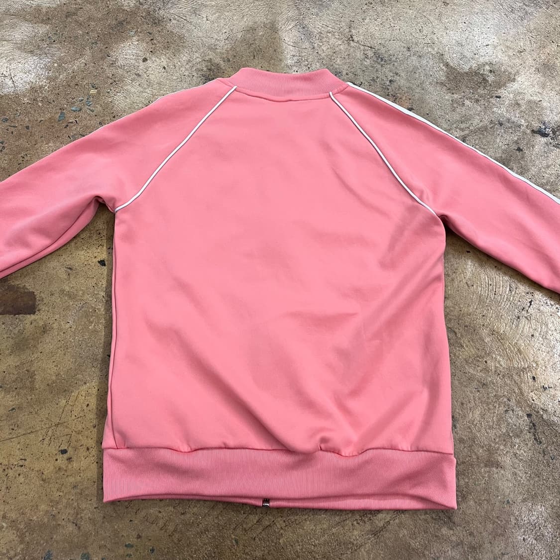 아디다스 딸기우유 핑크 슈퍼스타 져지 트랙탑  상품이미지4