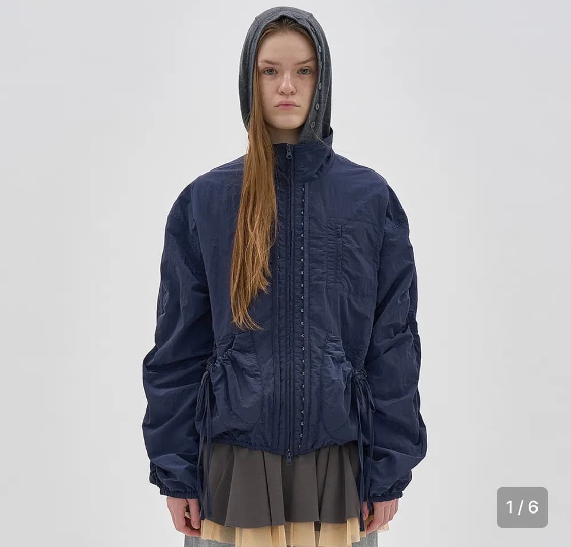 구해요!!! 파르티멘토 우먼 셔링 트랙 자켓(바람막이) 상품이미지1