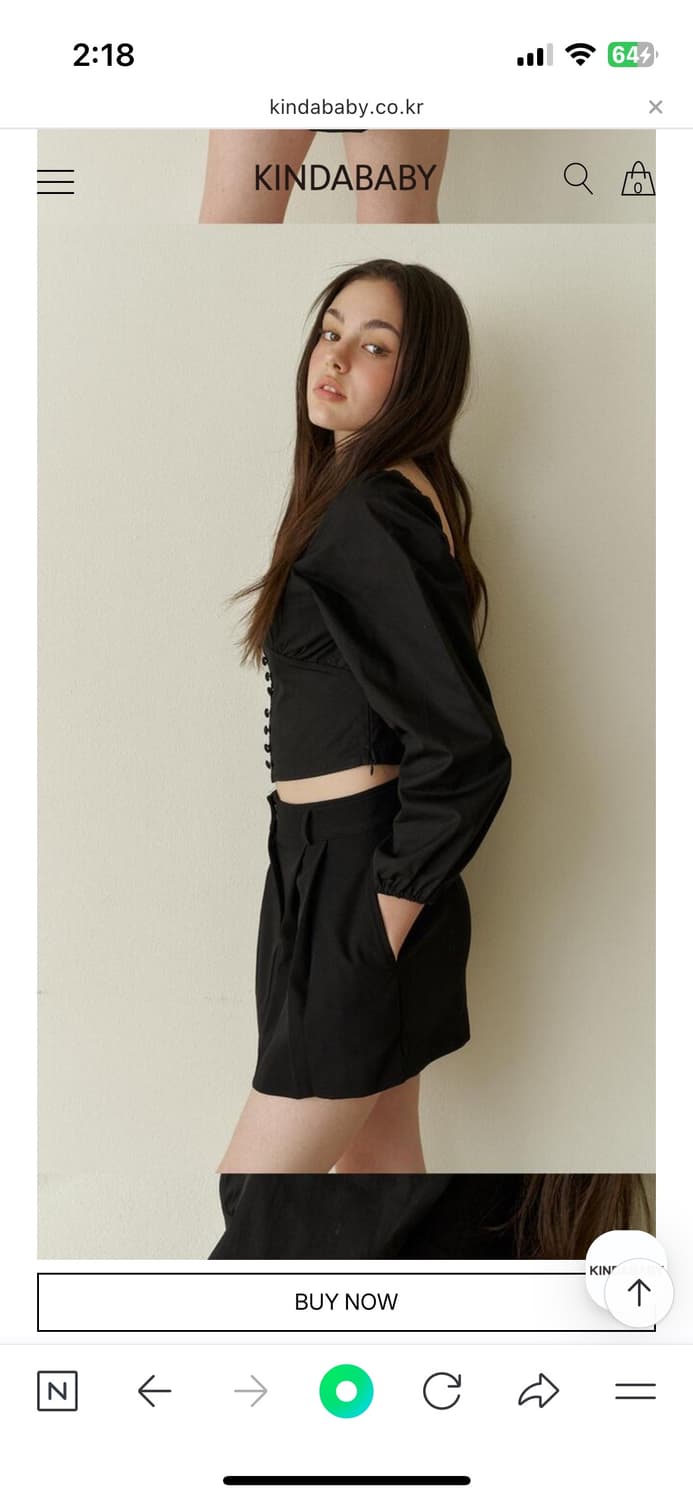 Kindababy [닝닝착용] Baby semi pleats skirt 상품이미지5