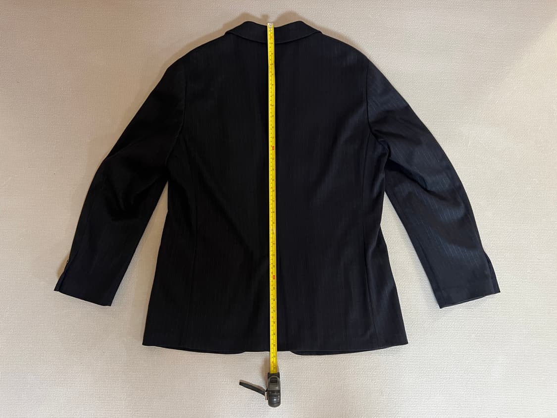 유니클로 스트라이프 감탄 재킷 자켓(네이비) XL 상품이미지6