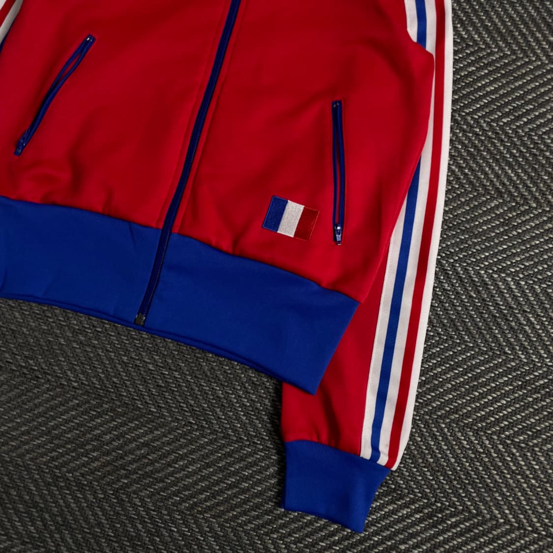 아디다스 파리 빅로고 크롭 트랙탑 져지o 3626 상품이미지3