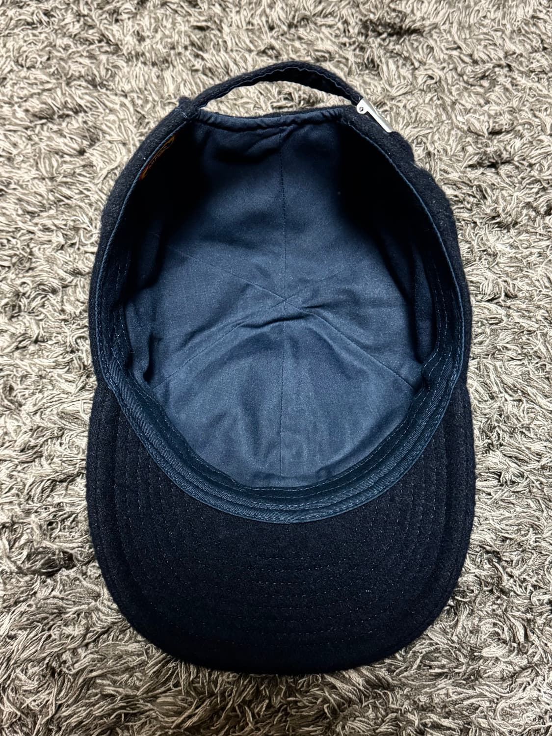 휴먼메이드 울 캡 네이비 Human Made Wool Cap Navy 상품이미지2