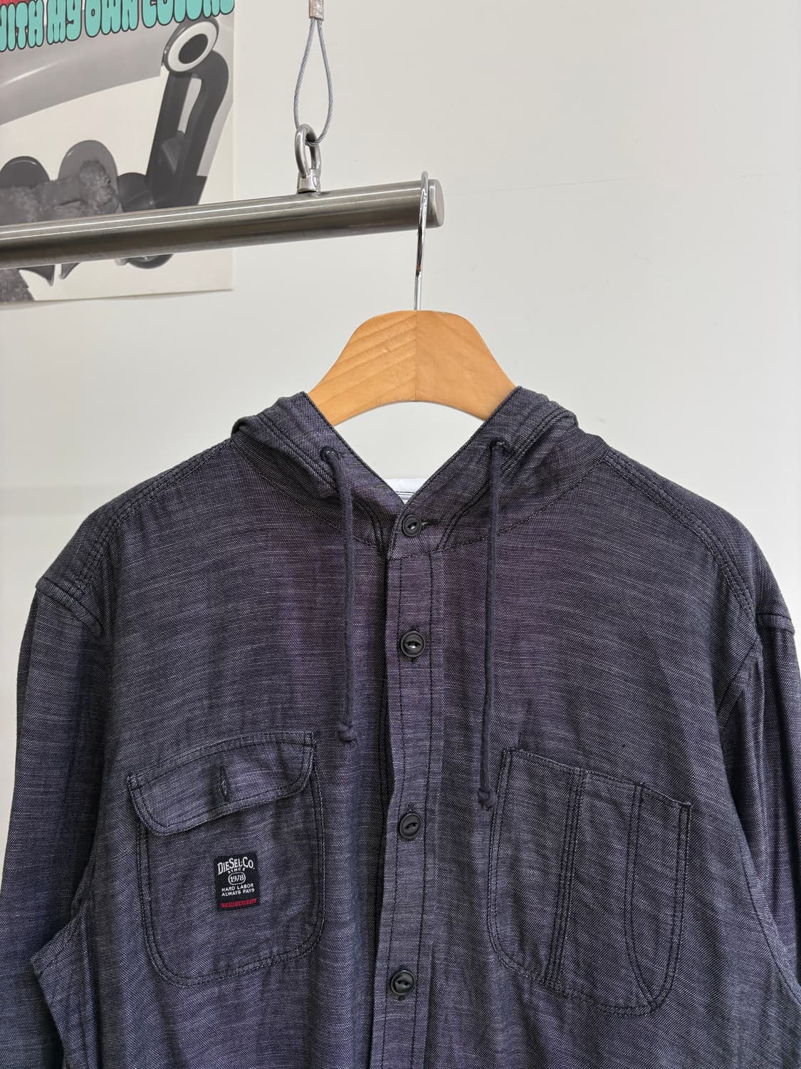 DIESEL 후드셔츠 상품이미지2