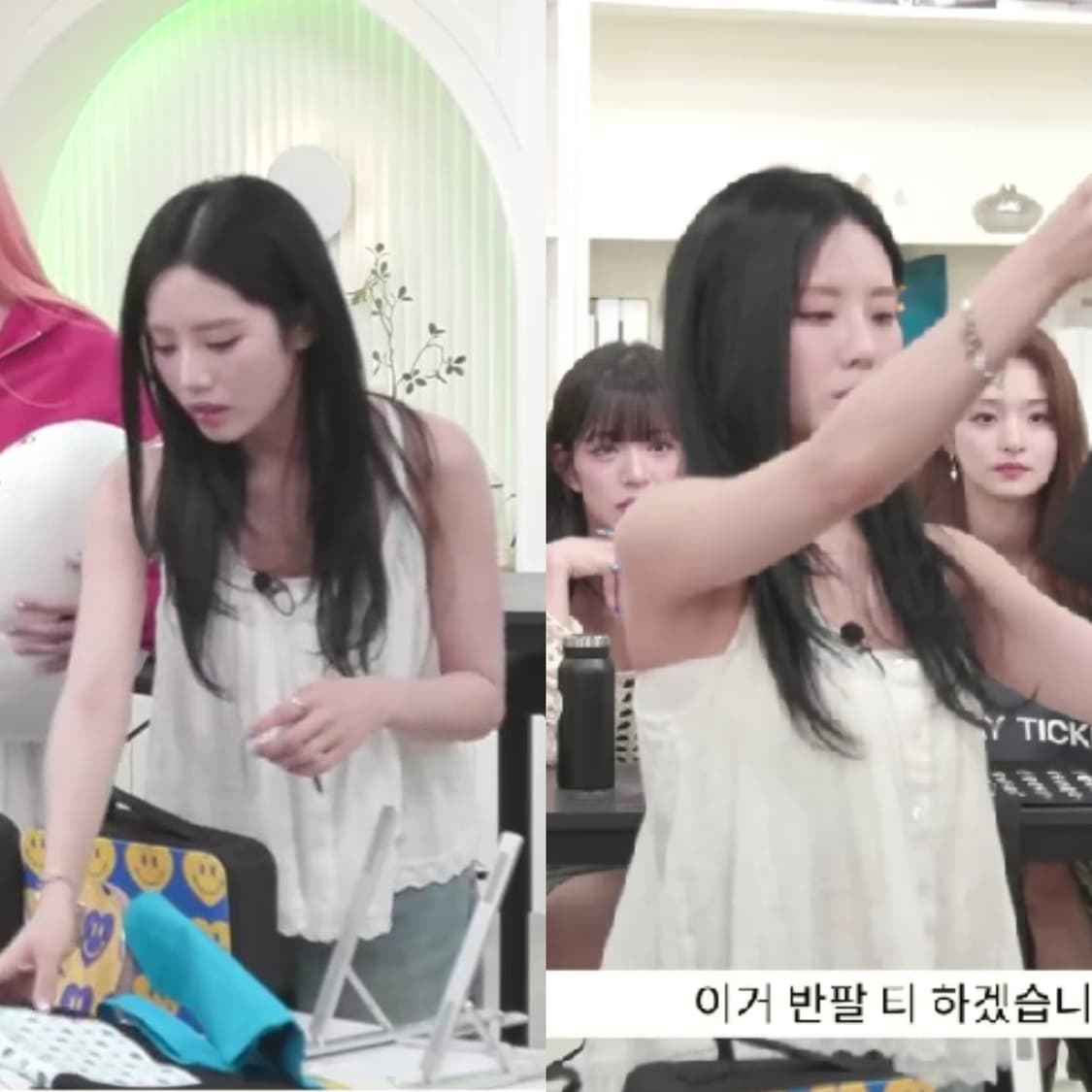 에즈이프캘리 메달플레어 슬리브리스 블라우스 나시 브랜디멜빌 더바넷 상품이미지5