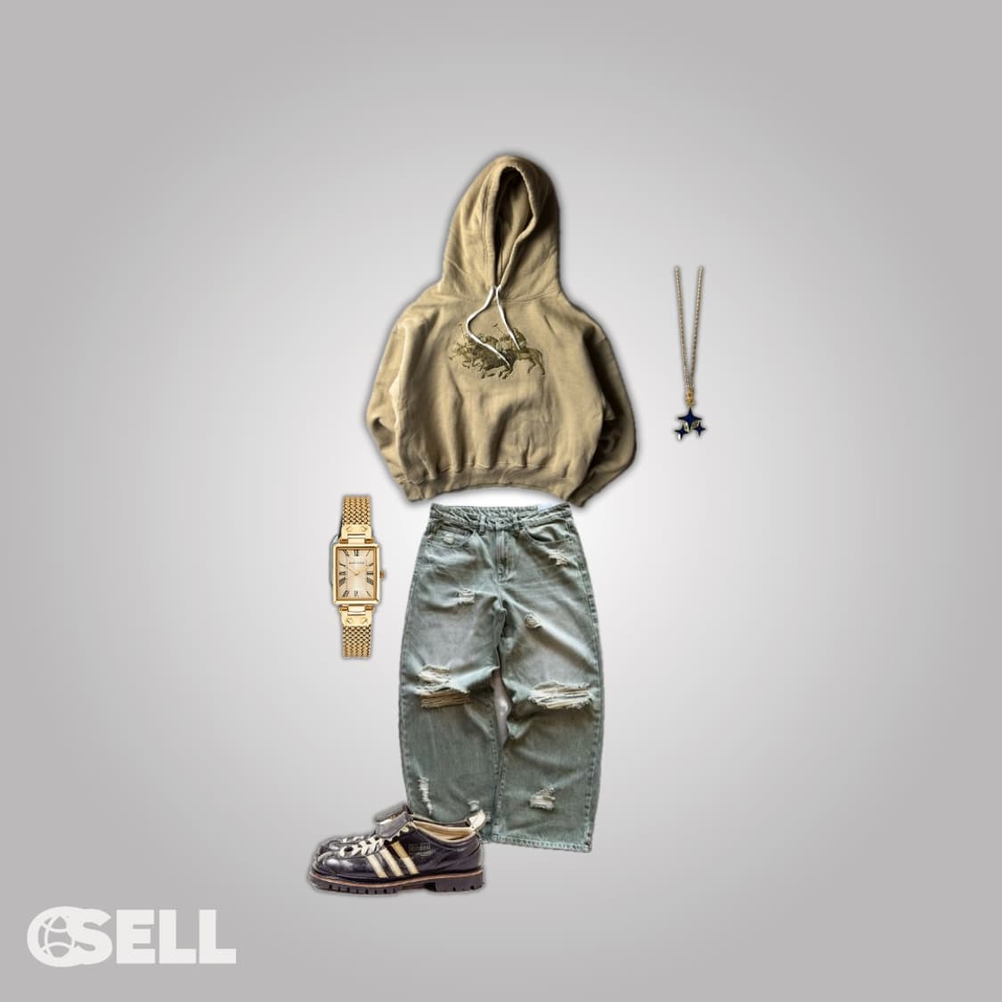 폴로 트리플 포니 후디 상품이미지2