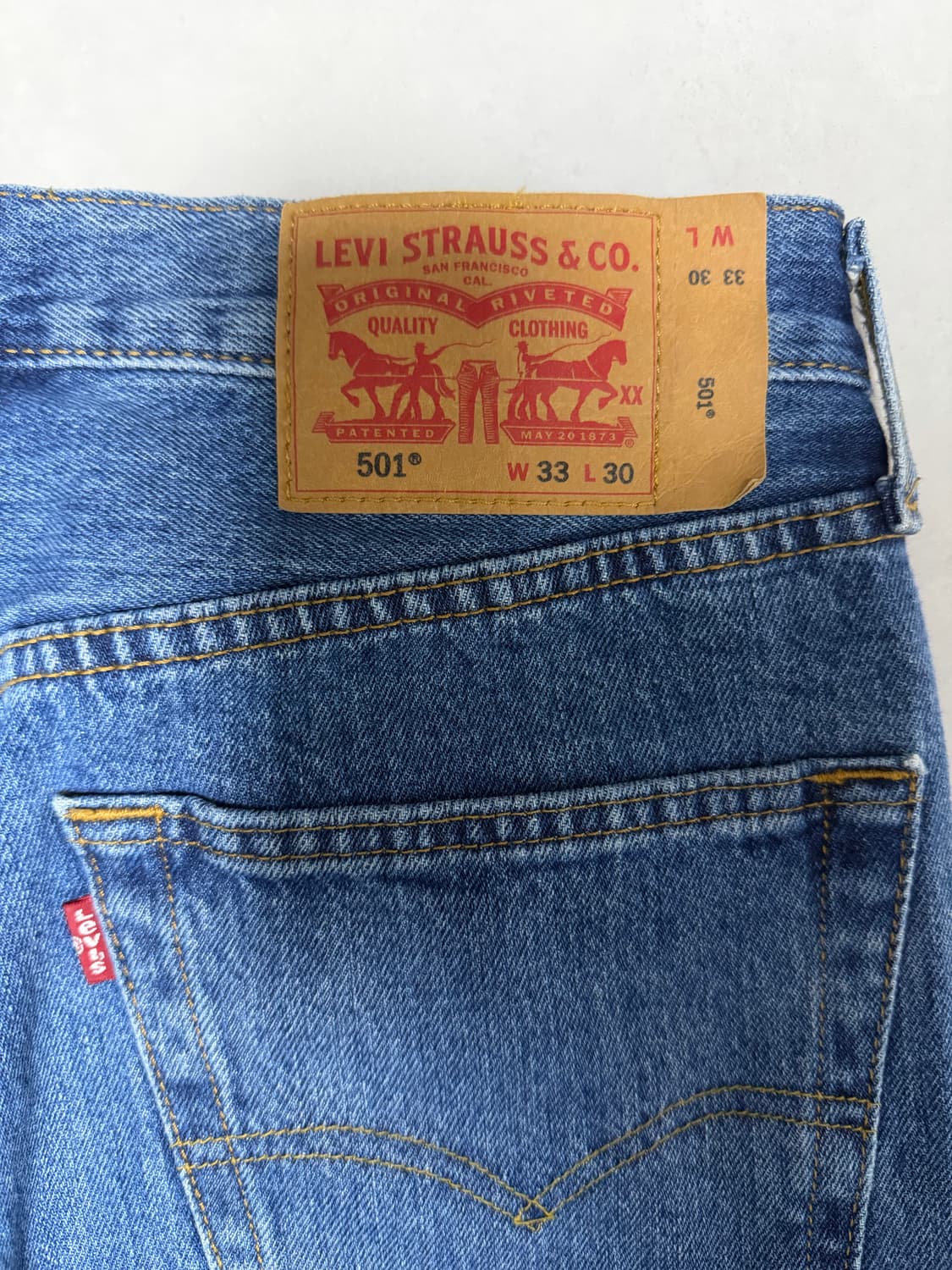 리바이스 501 청바지 33 (32 사이즈감) 상품이미지3