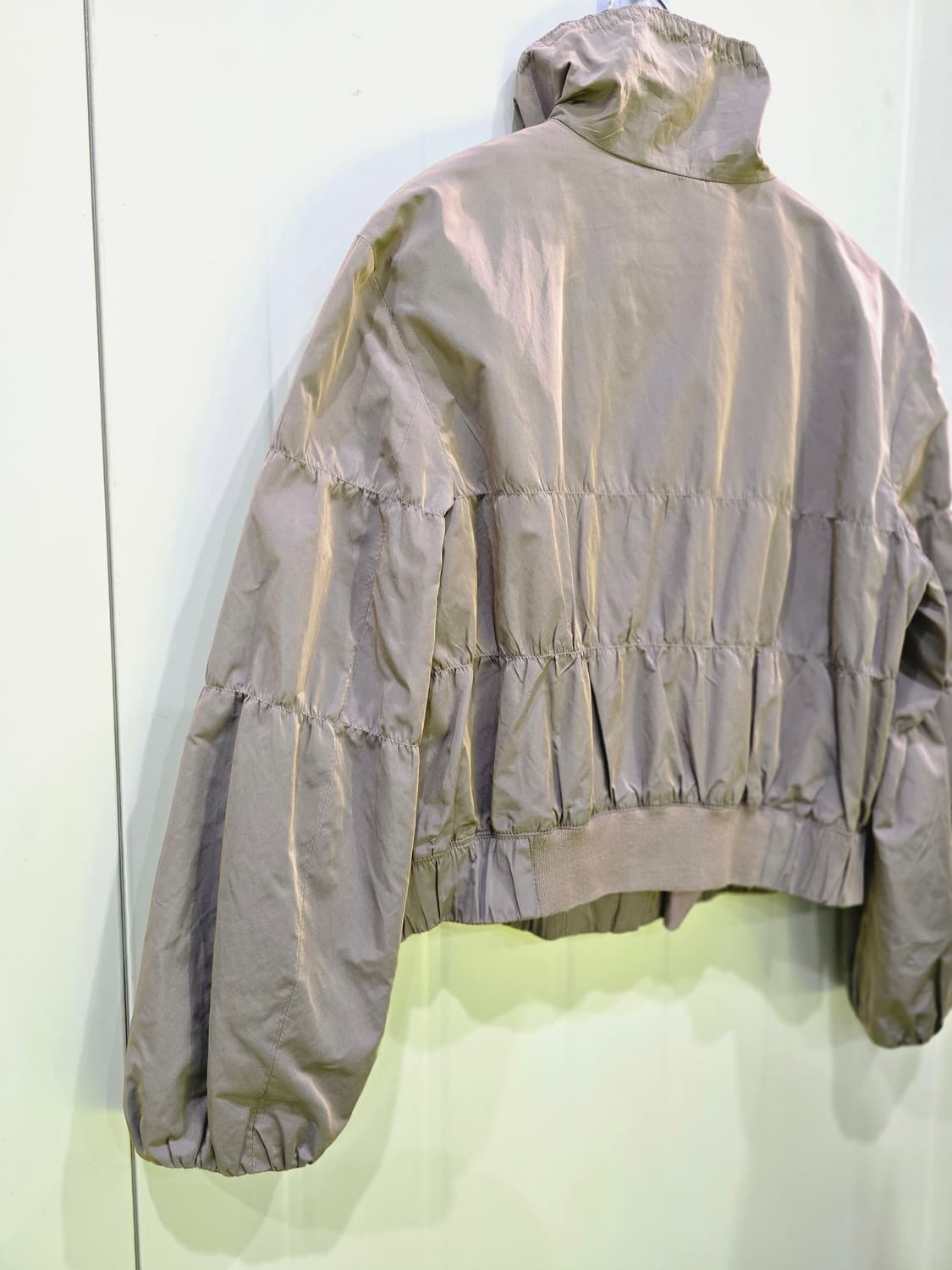 시스템 벌룬핏 크롭 점퍼 상품이미지4