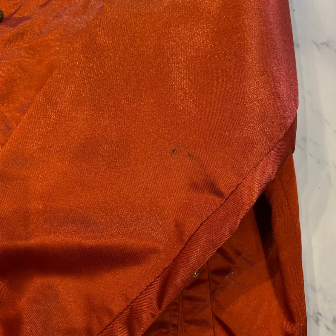 MLB 양키스 바시티자켓 올드스쿨 오렌지 L 상품이미지5