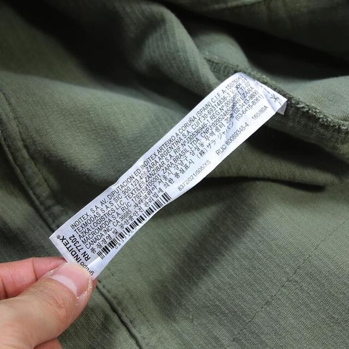 zara 오버핏 코듀로이 자켓 (여성용) 상품이미지7