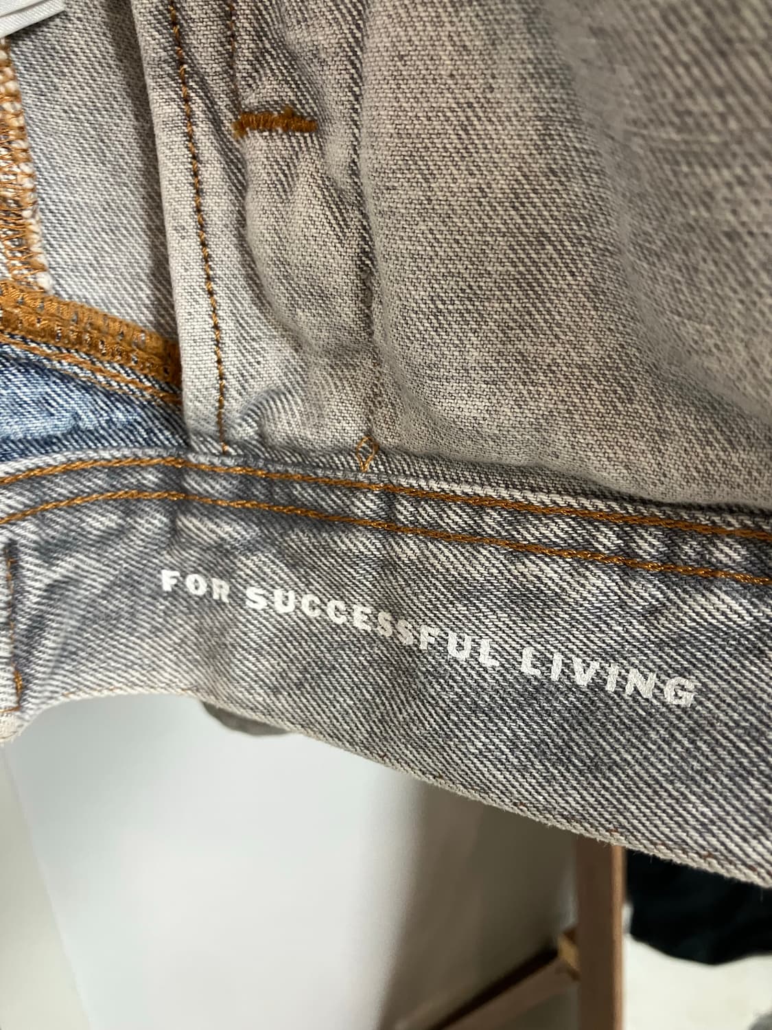 디젤 그레이 데님 트러커 자켓 상품이미지4