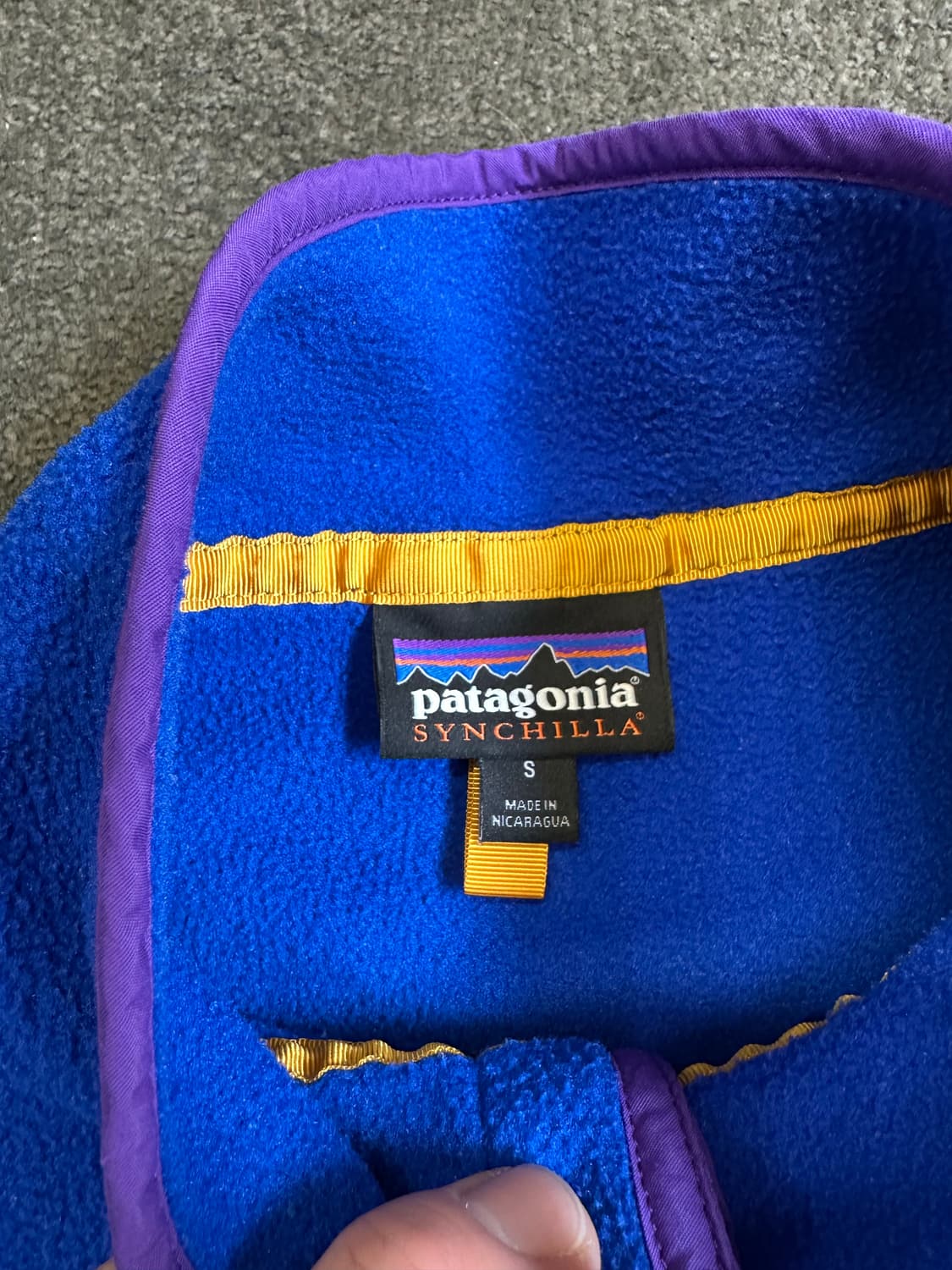 파타고니아 신칠라 플리스 S 상품이미지3