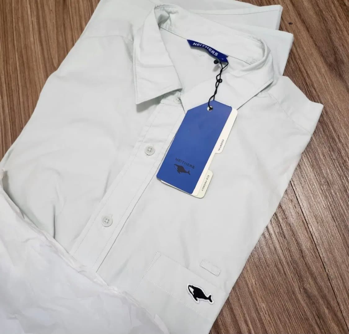 (새상품) 네이더스 컴포트셔츠 민트 상품이미지5