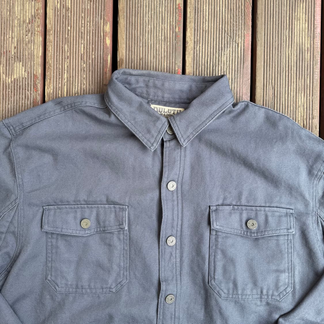 빈티지 양털 셔츠자켓 상품이미지2