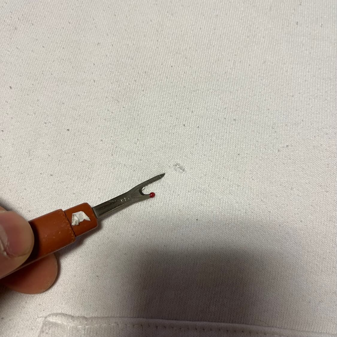 [XL] 90s USA 빈티지 러셀 후드집업 화이트 상품이미지4