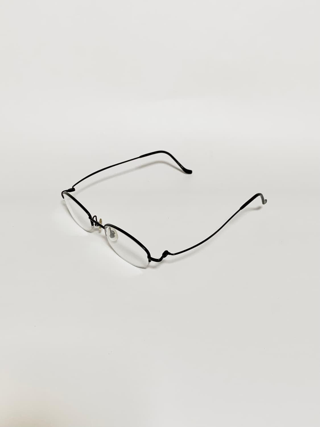 [픽키-473] 반무테 오벌 안경 경량 안경테 상품이미지3