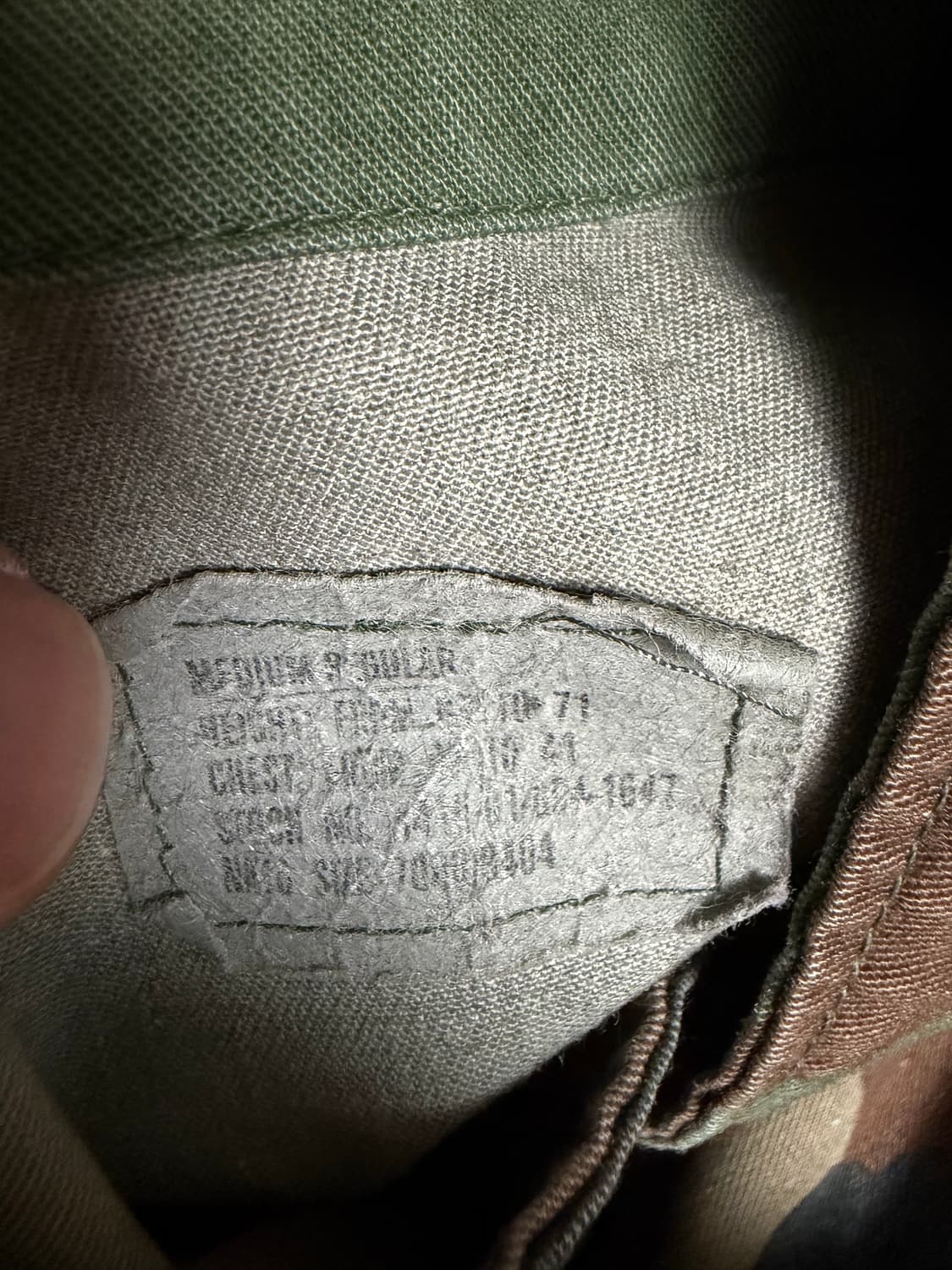 밀리터리) 미군 BDU 우드랜드 자켓 상품이미지7