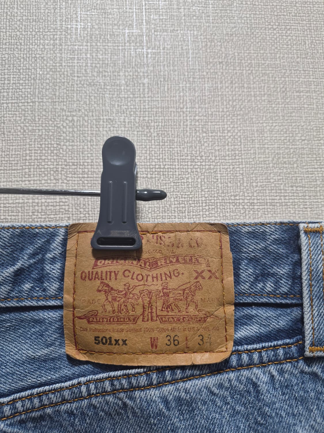 90s USA 리바이스 501xx W36 L34 상품이미지2