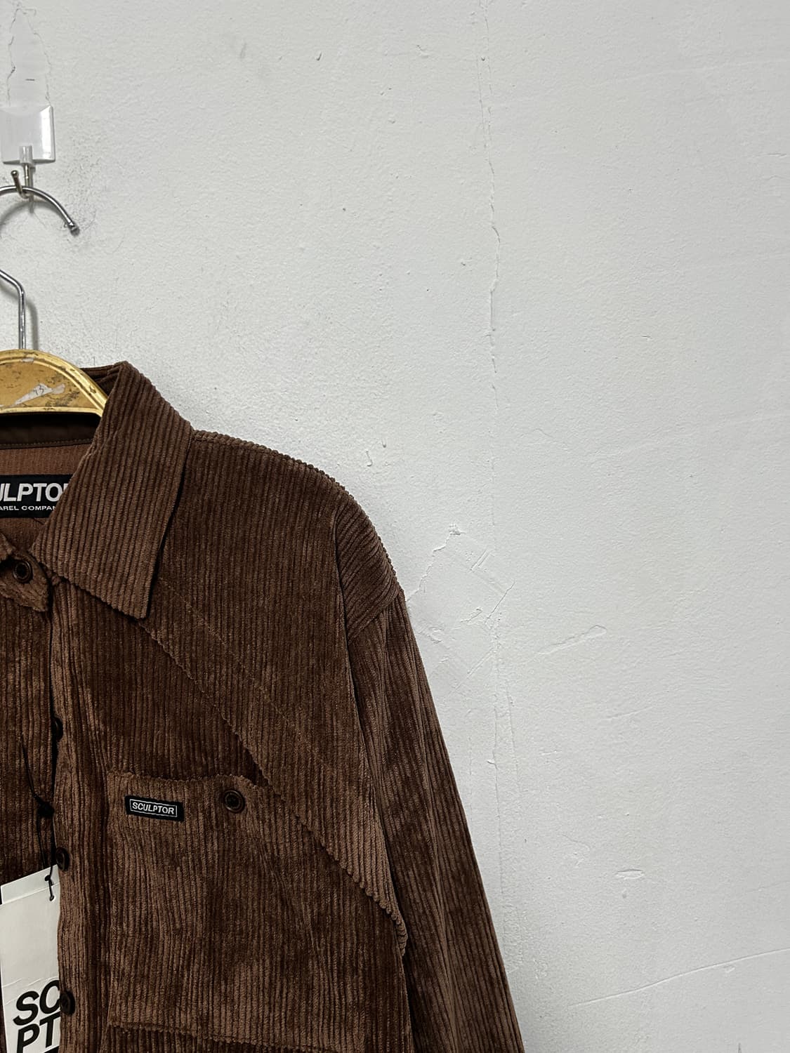 스컬프터 코듀로이 셔츠 상품이미지4