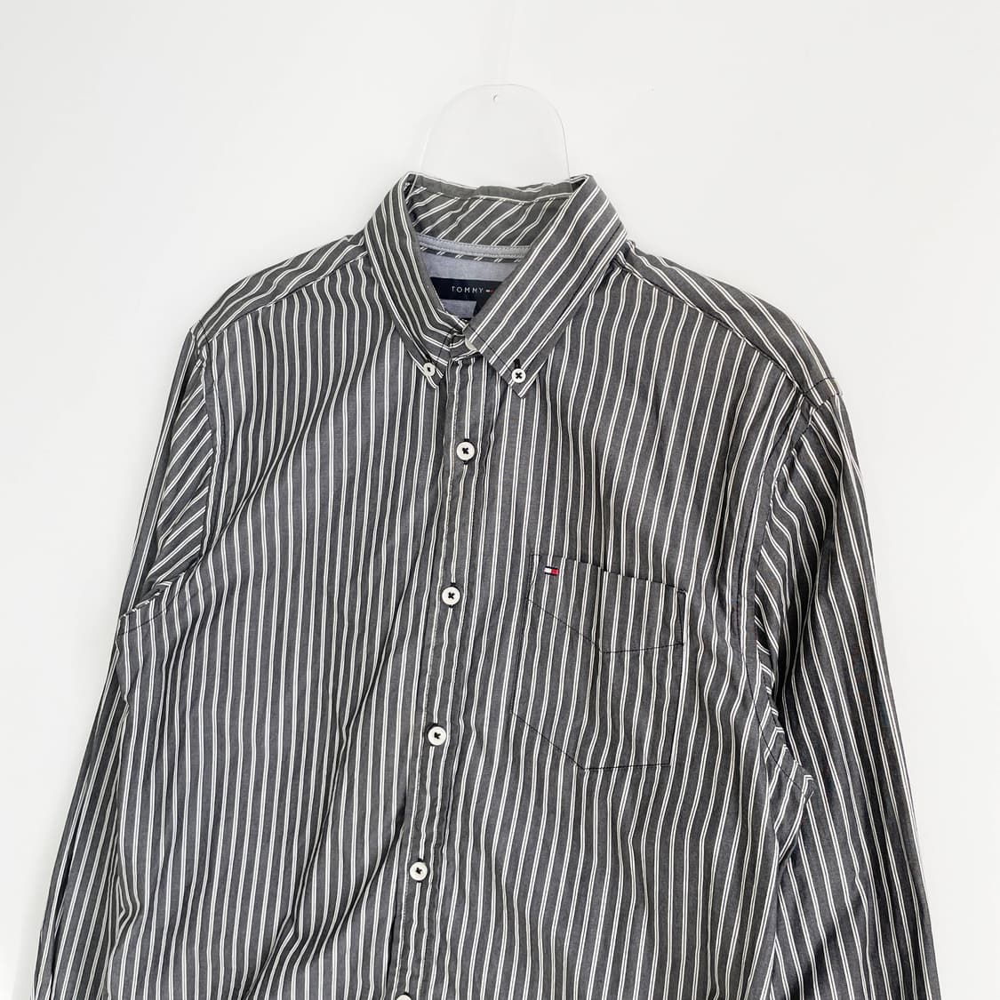 D2  타미힐피거 스트라이프 셔츠 M사이즈 상품이미지2