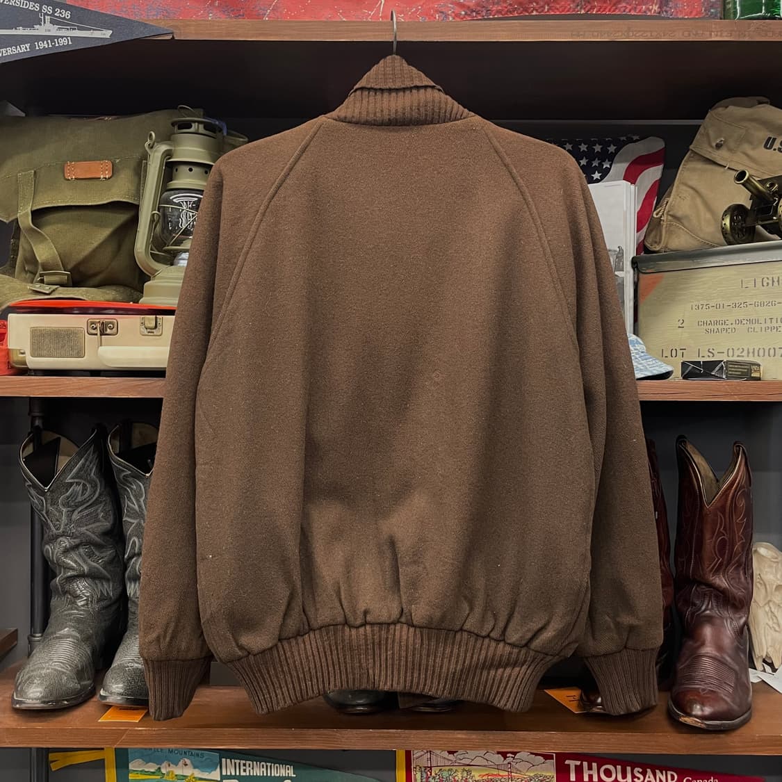 70s Hewitt MFG USA 빈티지 울 자켓 상품이미지2