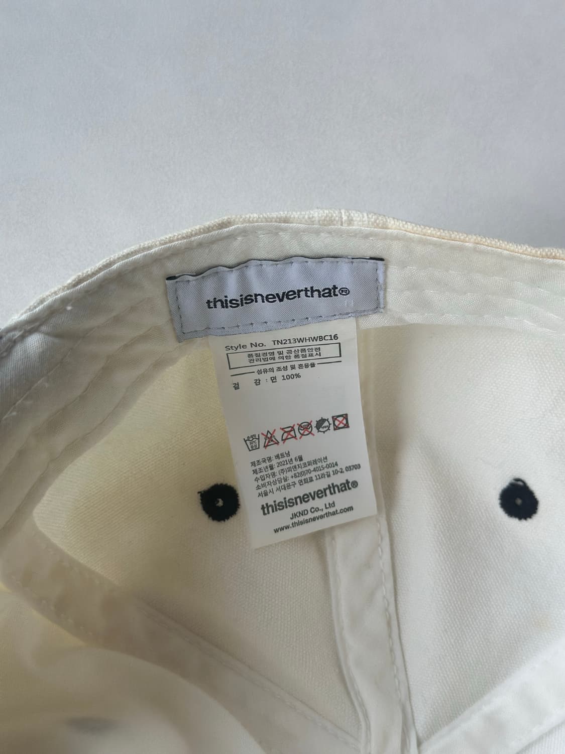 Thisisneverthat 뉴 파워 캡 상품이미지5