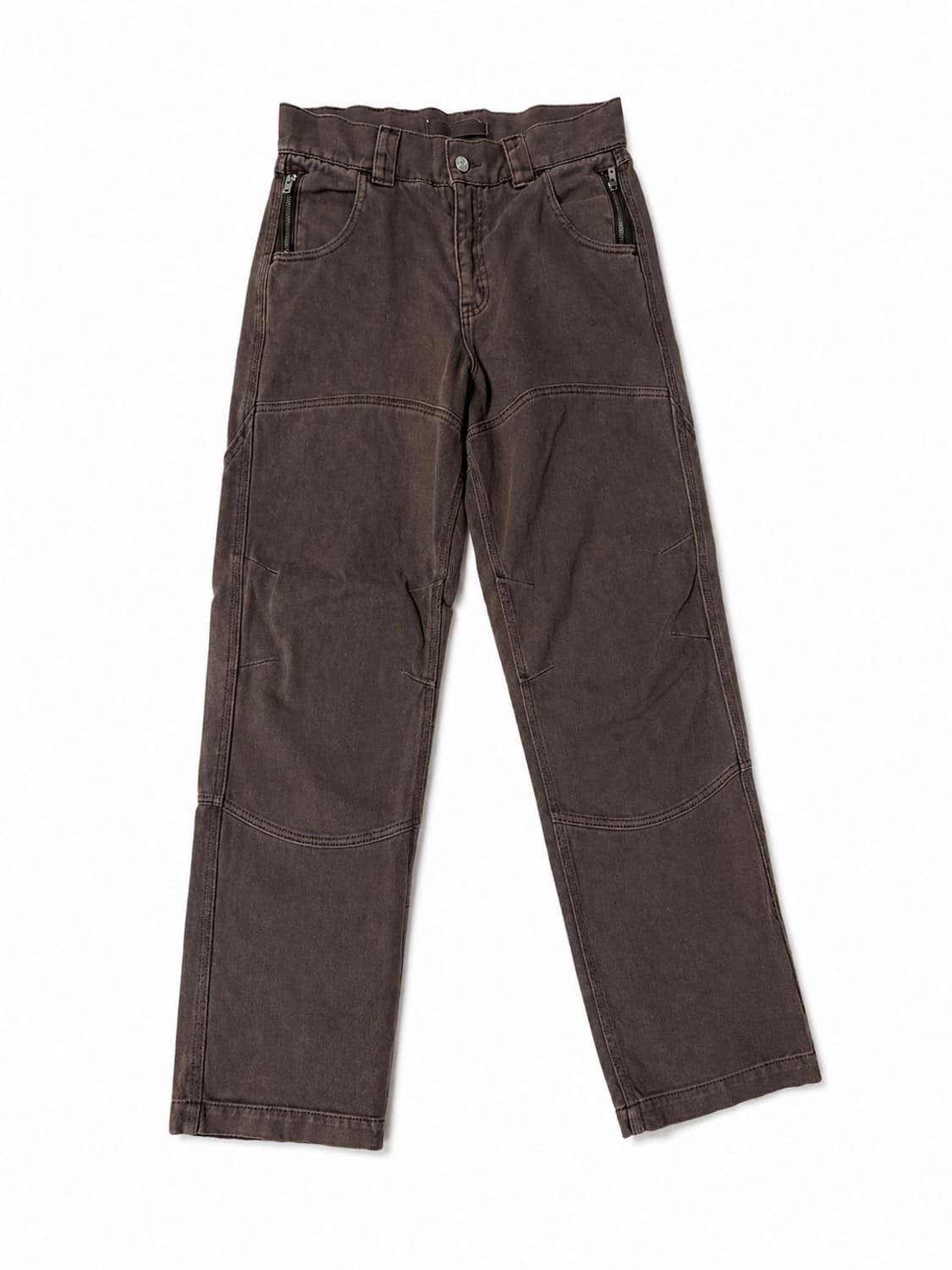 플라스틱 프로덕트 calf pocket pants 브라운 M 상품이미지3