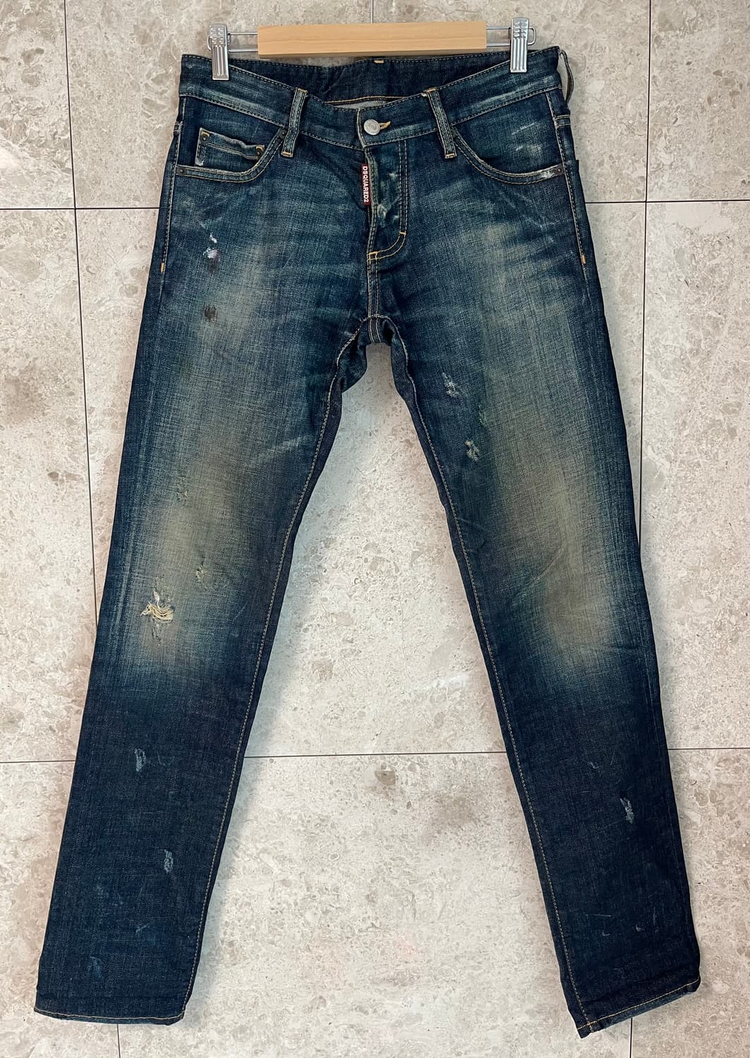 디스퀘어드2 데미지 워싱 청바지 44 정품 상품이미지1