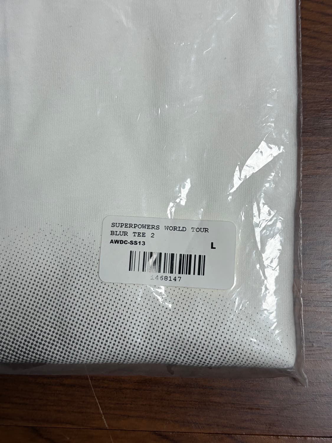 [미개봉 새상품] 대니얼 시저 2023 월드투어 공식 굿즈 Blur Te 상품이미지4