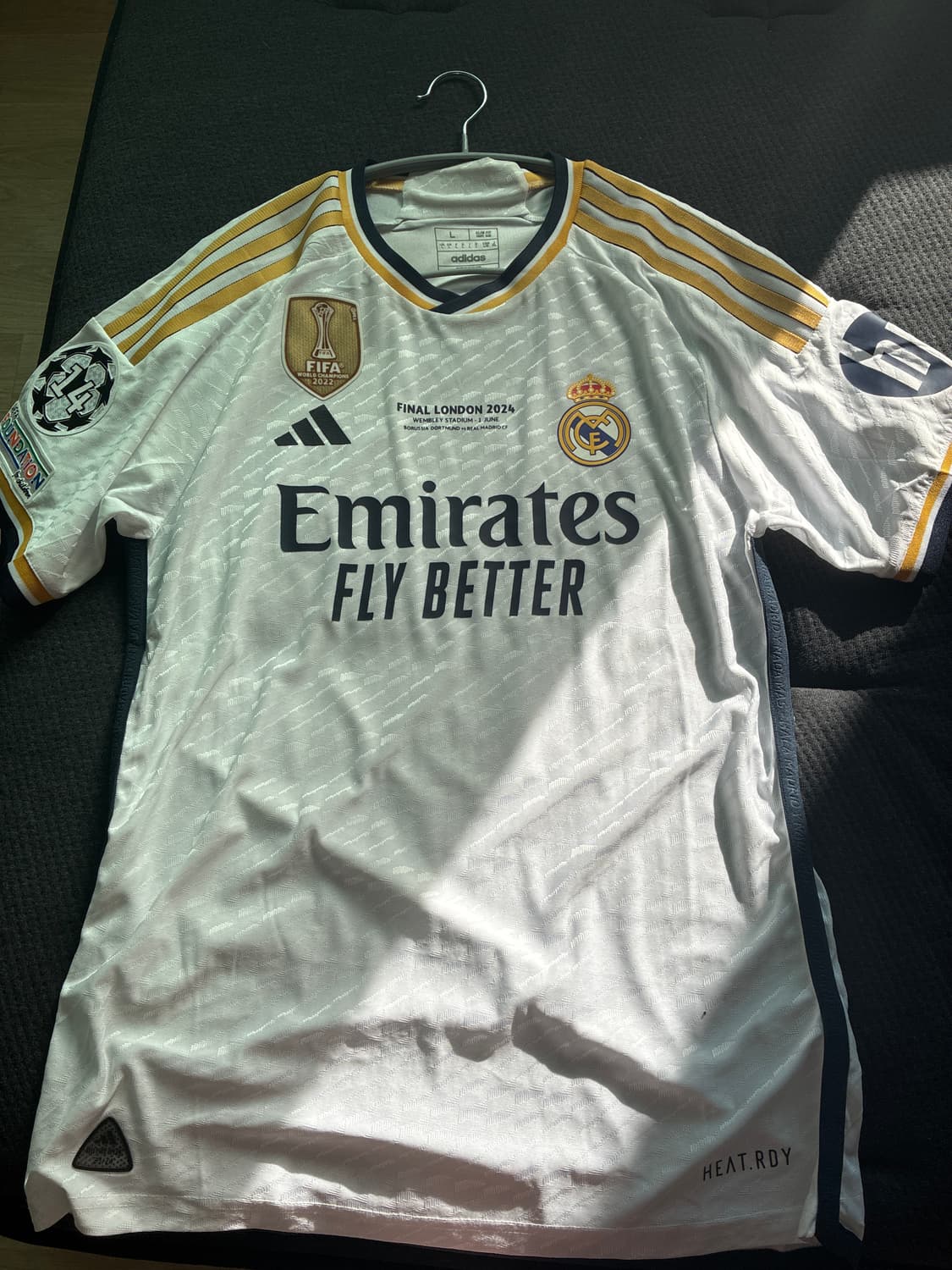 23/24 레알마드리드 토니 크로스 챔스 결승 유니품 상품이미지1