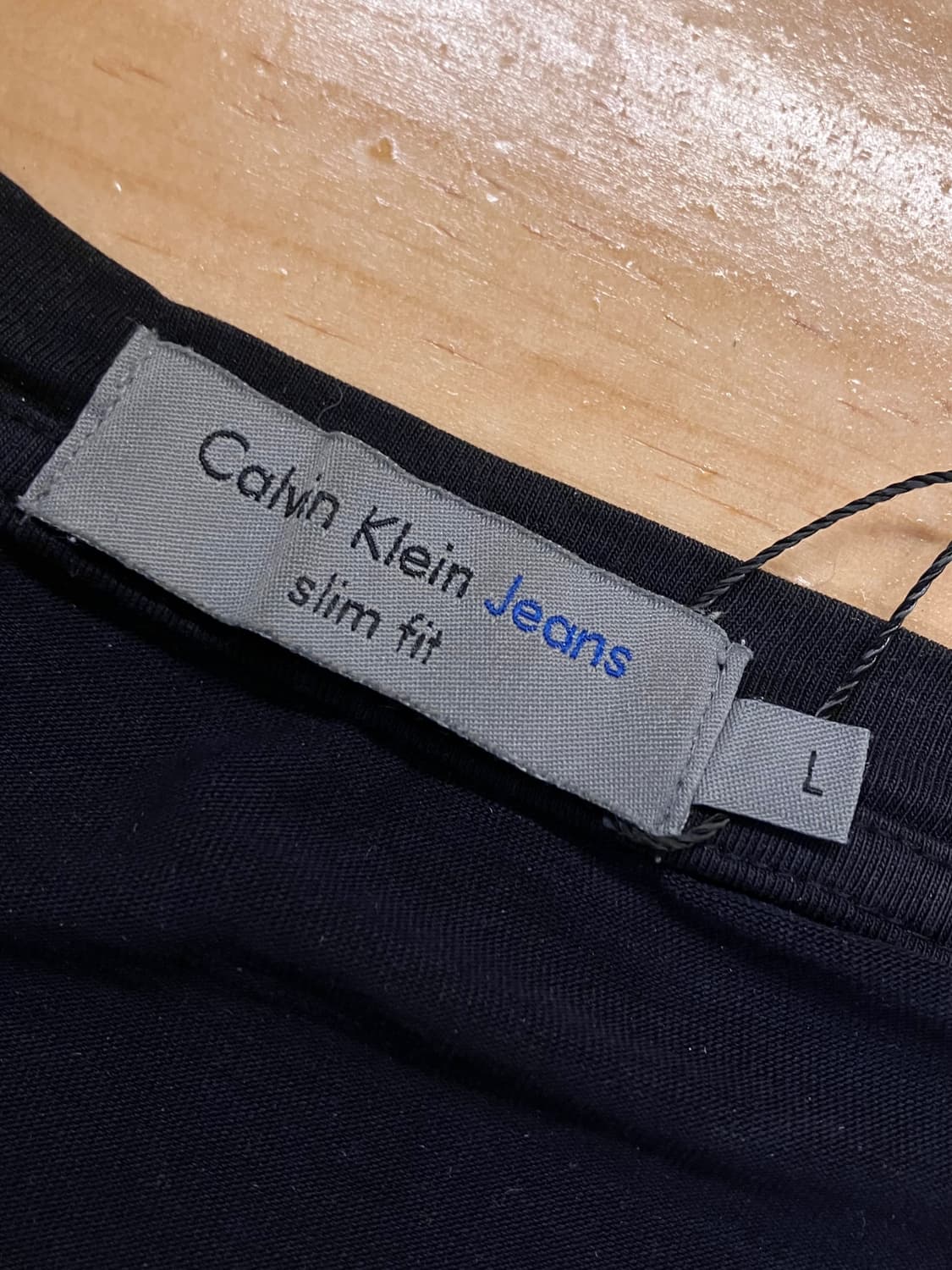 캘빈클라인 진스 롱슬리브 블랙 L #csz3876  상품이미지4