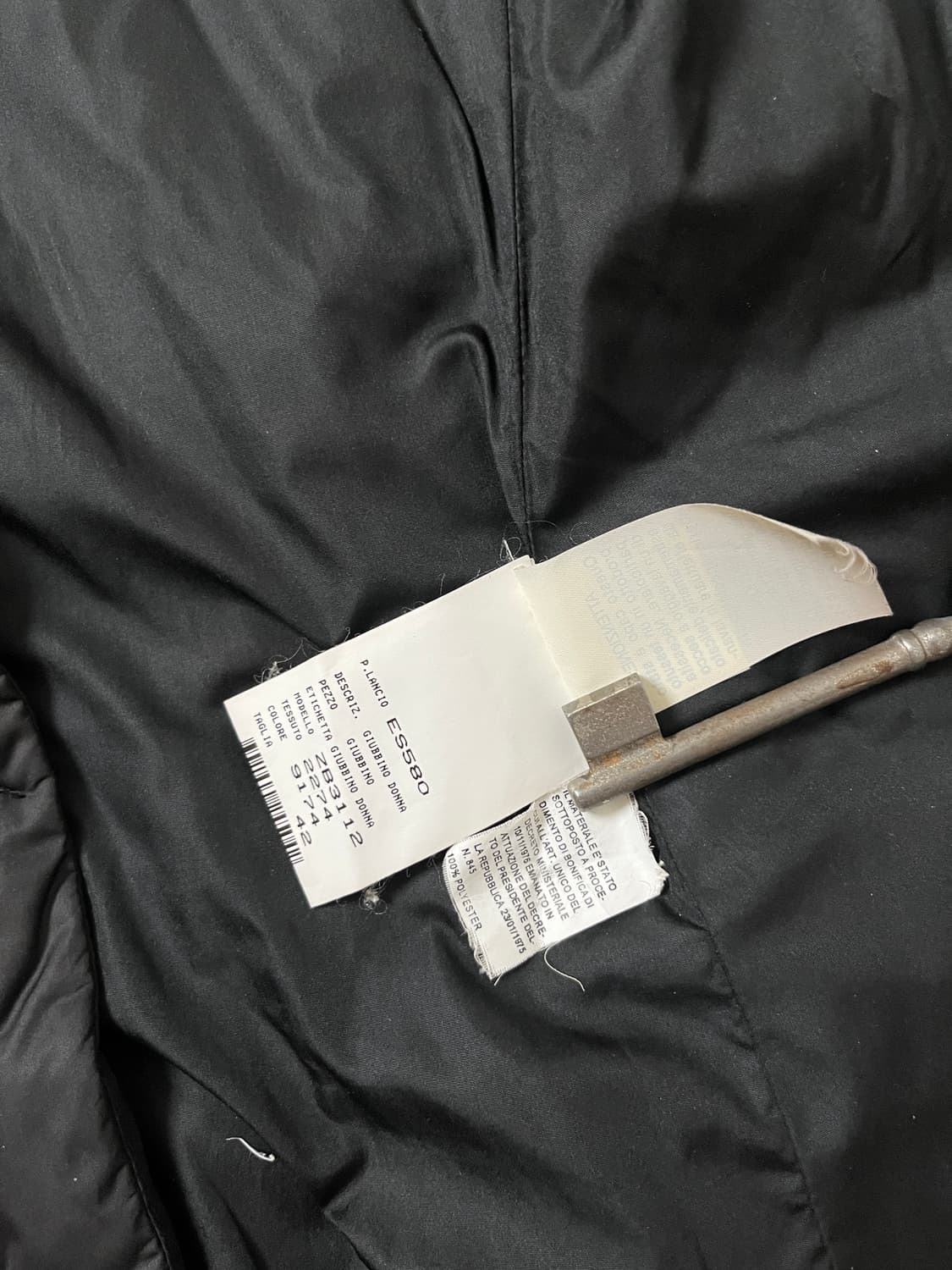 알마니 커브 퀼팅자켓 emporio armani puffer 패딩 상품이미지7