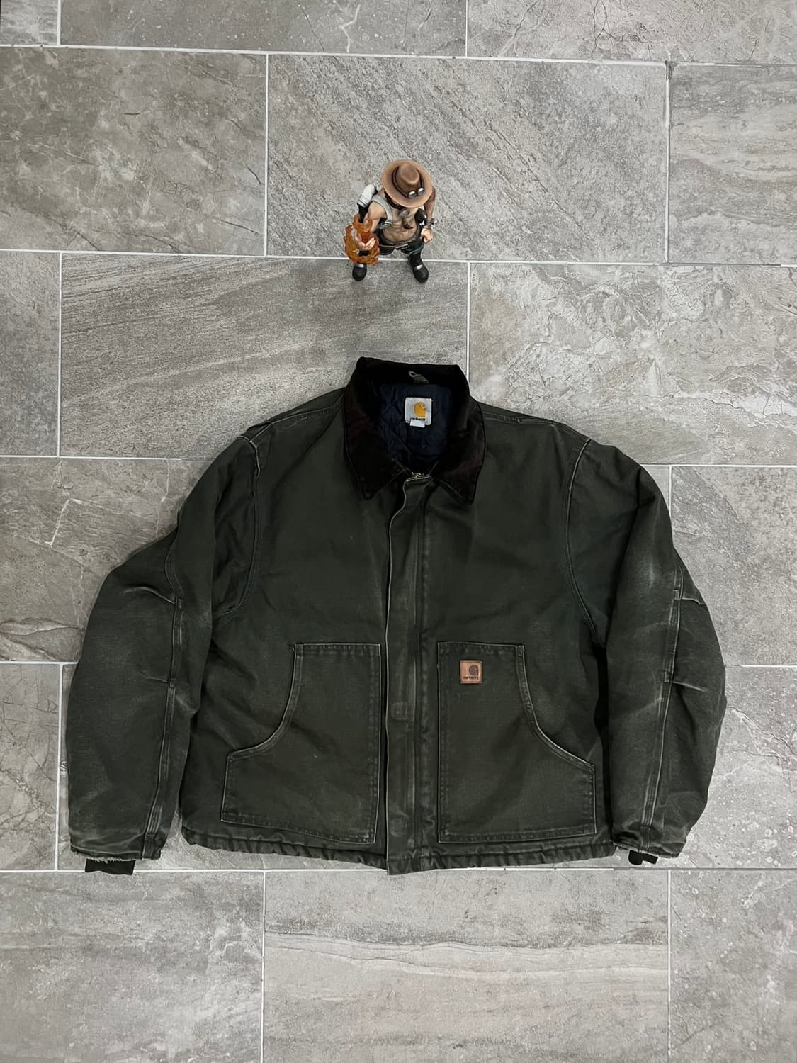 (XL) 칼하트 덕 디트로이트 자켓 J22 MOS 모스그린 상품이미지1