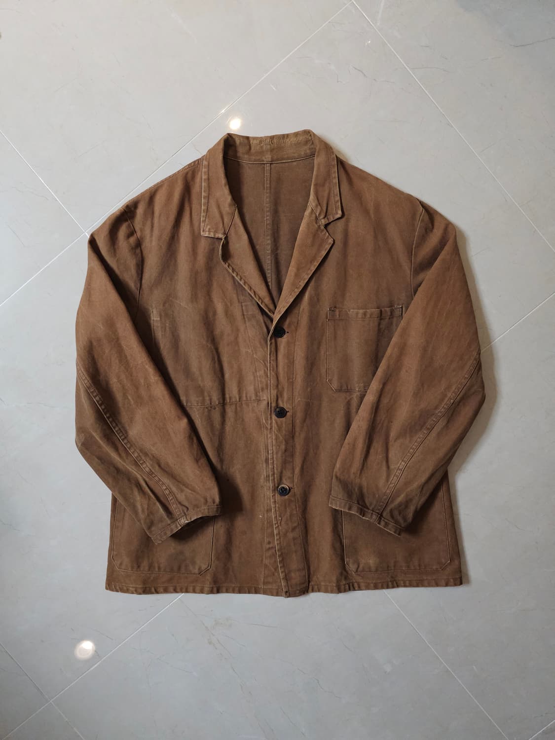 1950's Brown French Work Jacket 상품이미지1