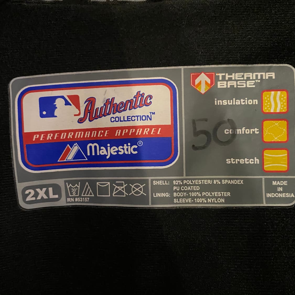 USA 마제스틱 MLB 콜로라도 로키스 선수용 바람막이 상품이미지7
