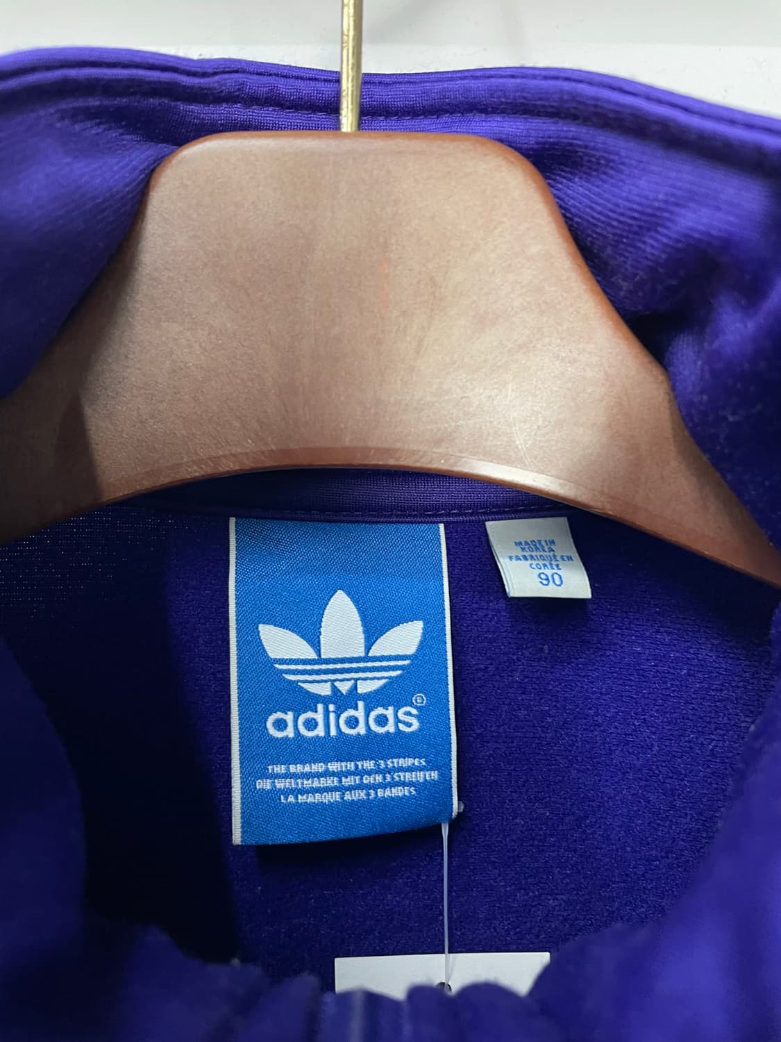 아디다스 파이어버드 트랙탑 퍼플 져지 H1267 상품이미지5