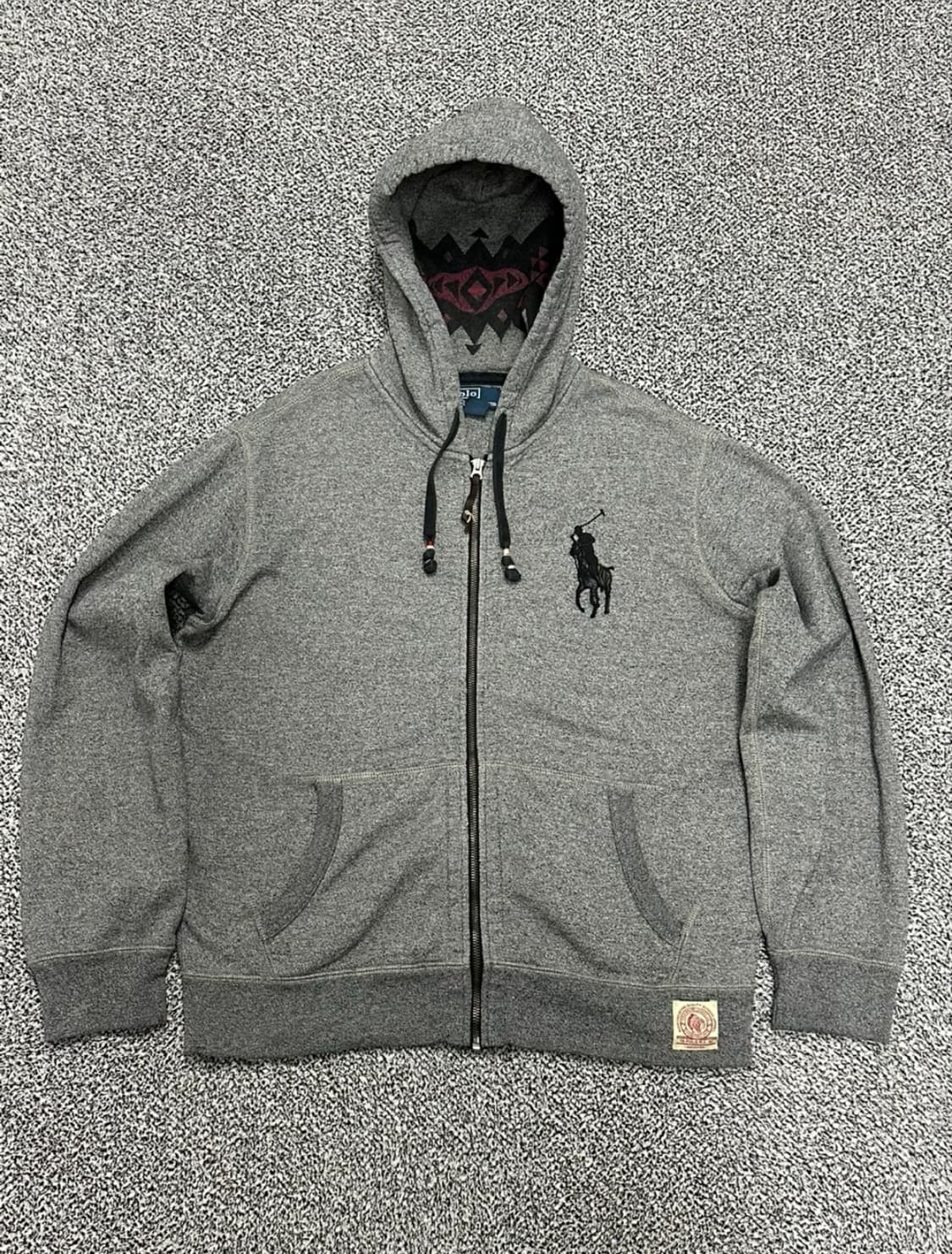 사이즈 100) 폴로 빅포니 후드집업 상품이미지1