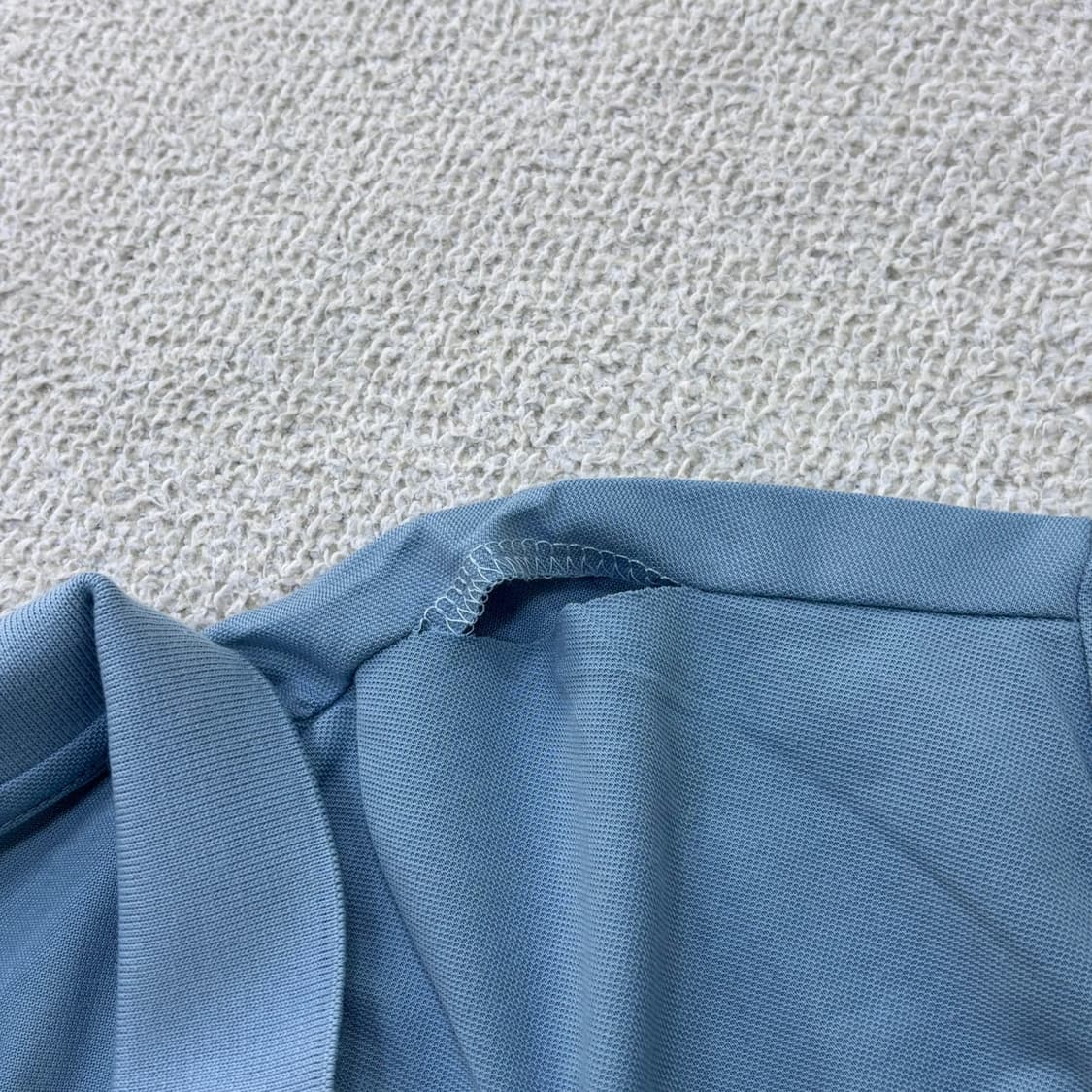 XXXL 빈티지 남성 독수리 자수 반팔 카라 티셔츠 0612E 상품이미지4