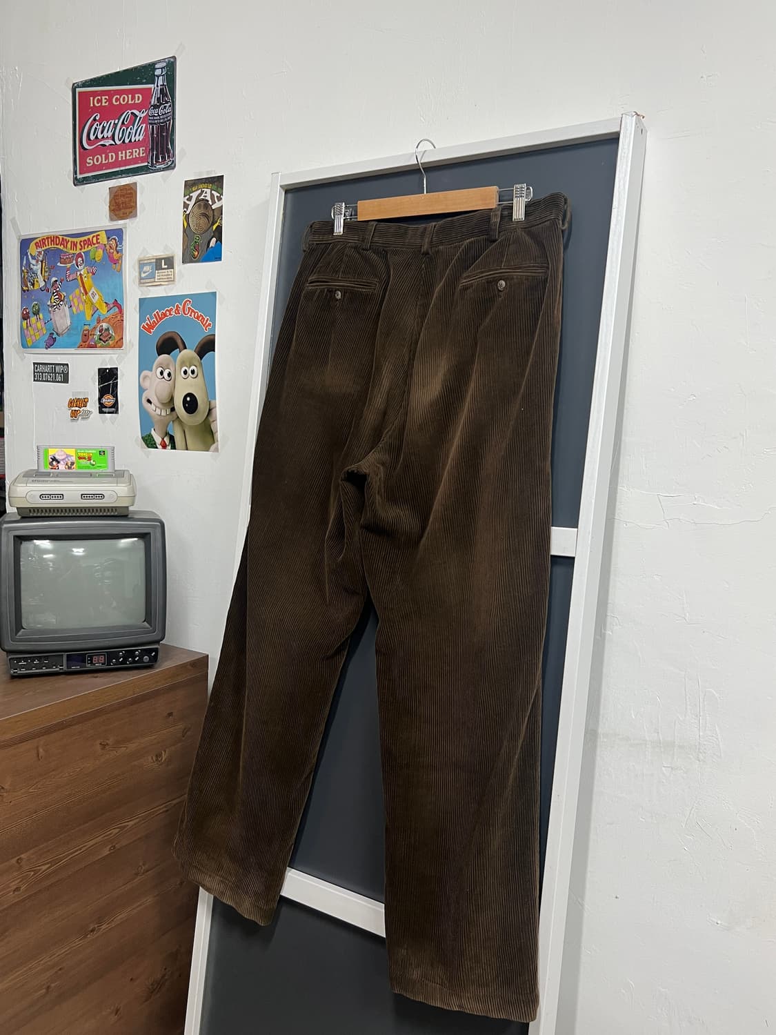 Polo Ralph Lauren 브라운 코듀로이 와이드핏 팬츠 상품이미지7