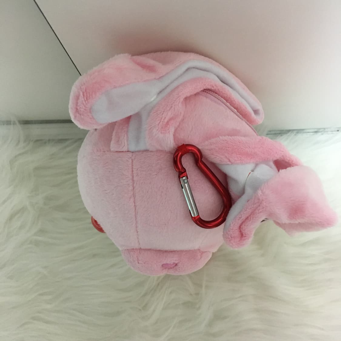 범용토끼 핑크 파우치 키링 상품이미지5